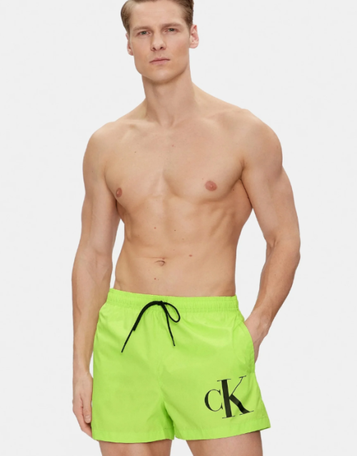 Bañador color Lima Calvin klein
