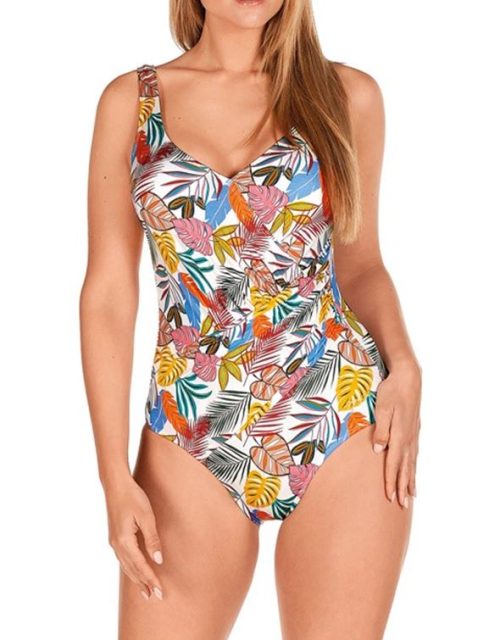 Bañador estampado Dolores Cortés