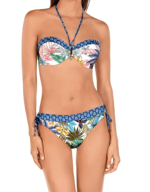 Bikini Bandeau con aros Dolores Cortés