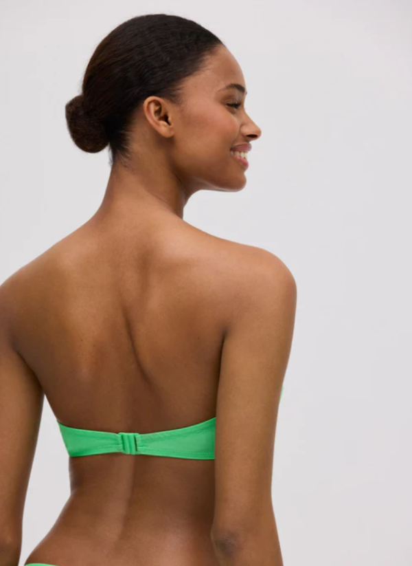 Bikini bandeau mint green Ysabel Mora - Image 2