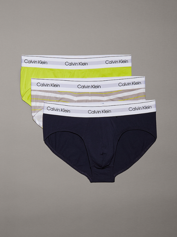 Pack de 3 slips de cadera - Icon Cotton Stretch