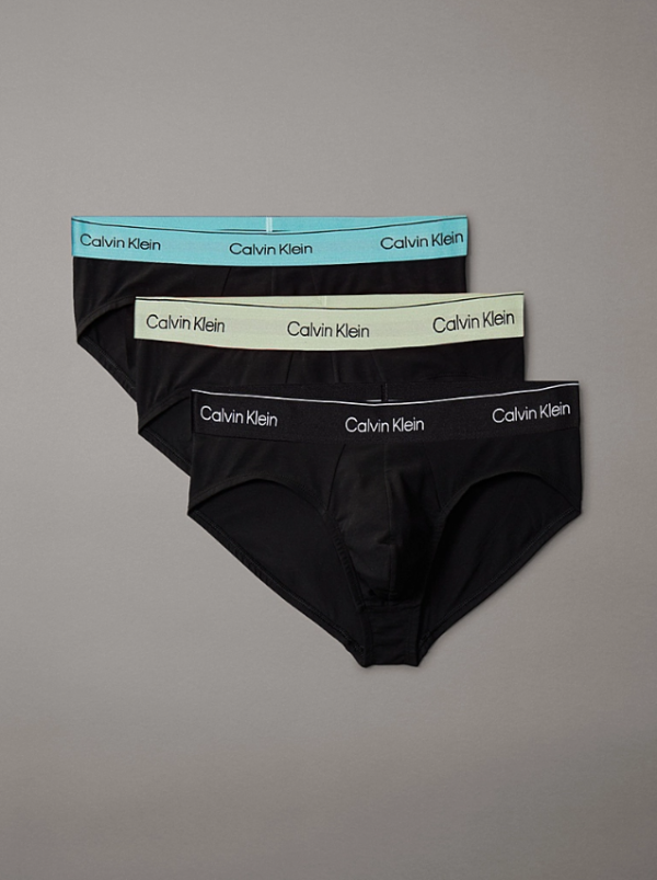 Pack de 3 slips de cadera - Icon Cotton Stretch