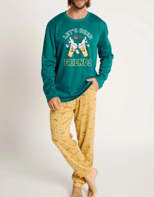 Pijama Hombre Invierno cervezas