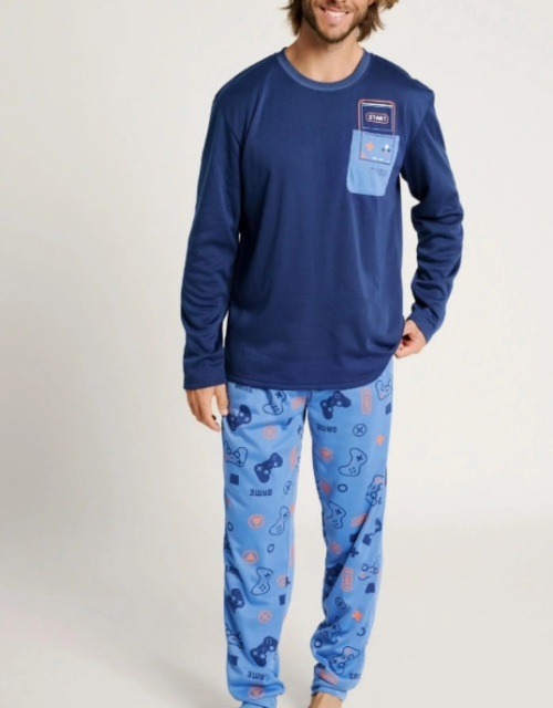 Pijama Invierno Hombre Game