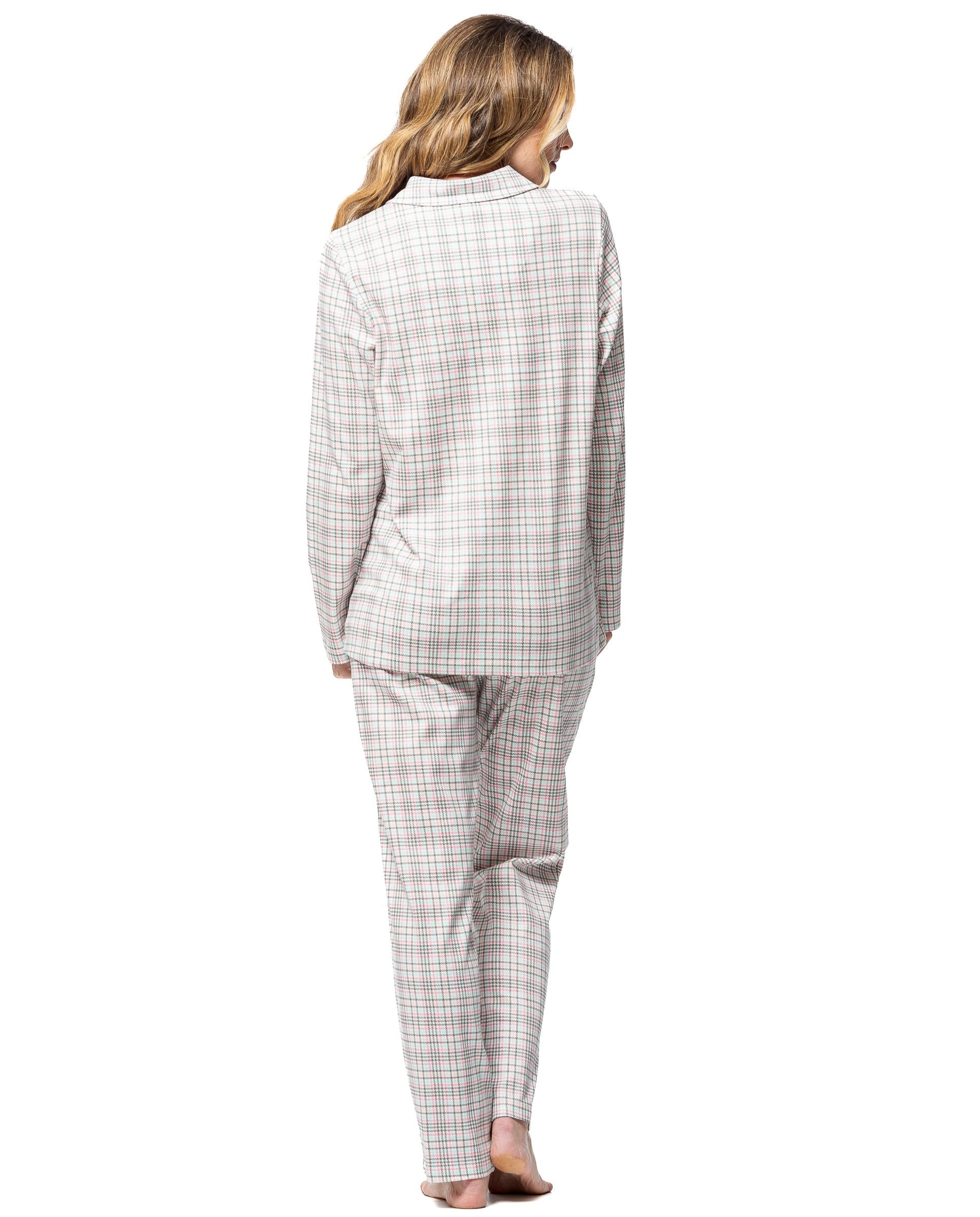 Pijama de mujer estampado camisero - Imagen 3