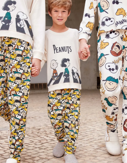 Pijama unisex infantil Snoopy