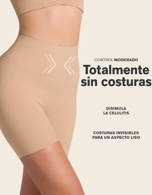 Short moldeador ultraplano efecto invisible, Leonisa