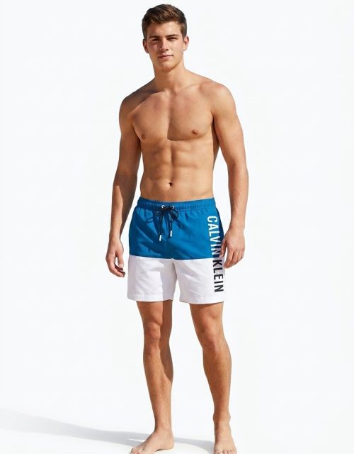 Bañador color block Calvin Klein