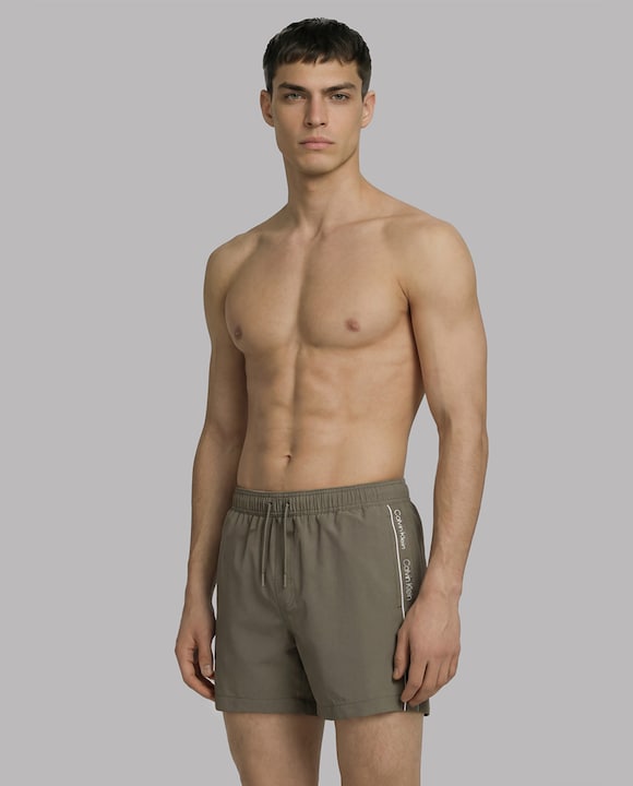 Bañador verde militar Calvin Klein