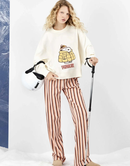 Pijama Snoopy pantalón rayas Gisela