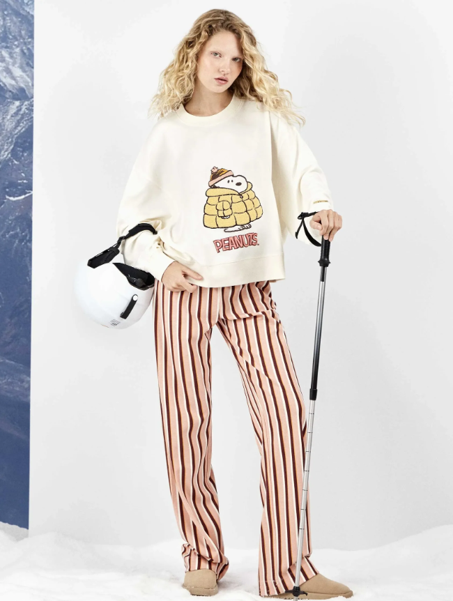 Pijama Snoopy pantalón rayas Gisela