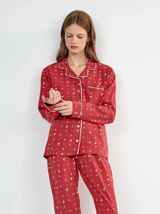 Pijama camisero snoopy, Gisela - Imagen 3