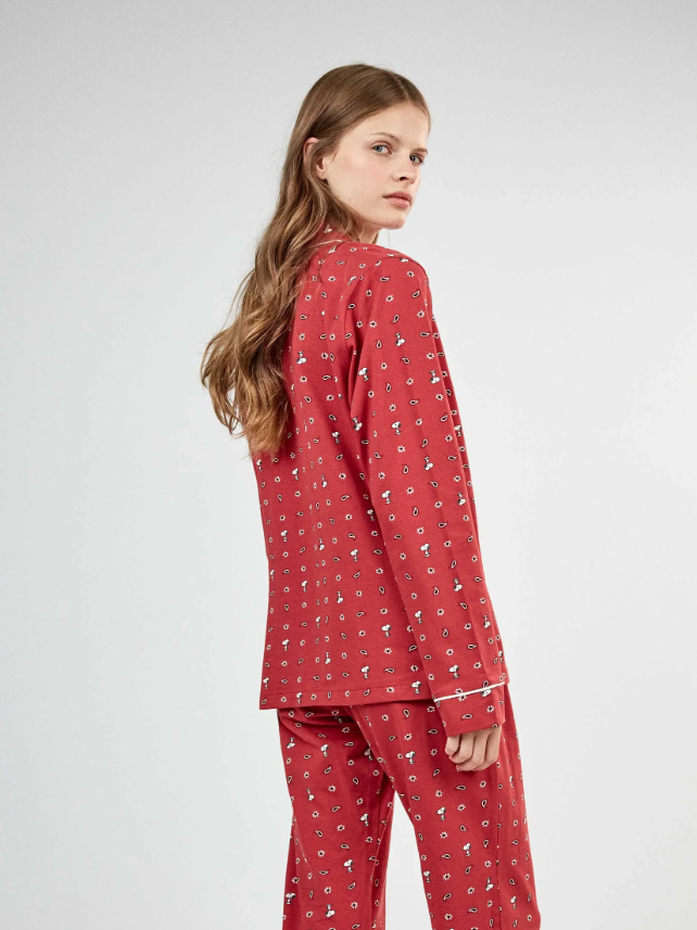 Pijama camisero snoopy, Gisela - Imagen 4