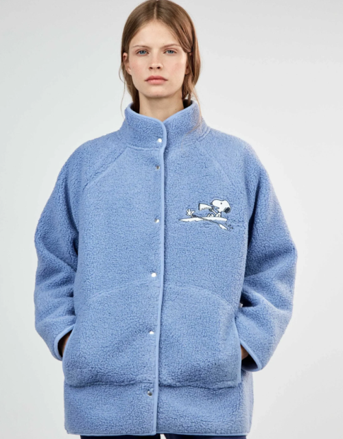 Chaqueta de Snoopy en felpa perchada Gisela