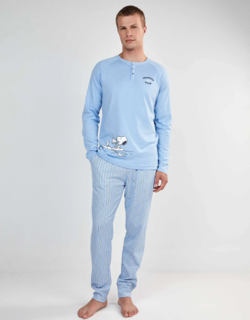 Pijama celeste Snoopy Gisela