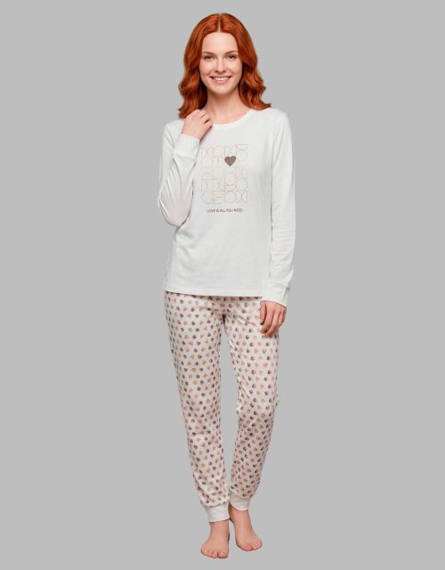 Pijama estampado Señoretta