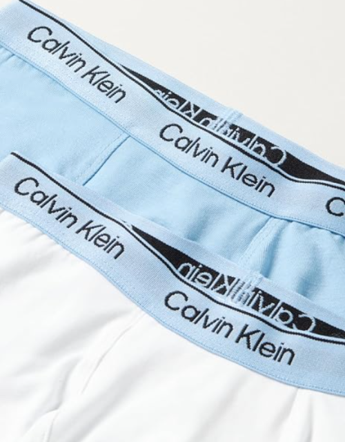 Pack de 2 bóxer para niños Calvin klein celeste