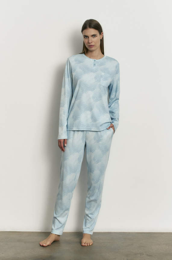 Pijama estampado botánico, Promise